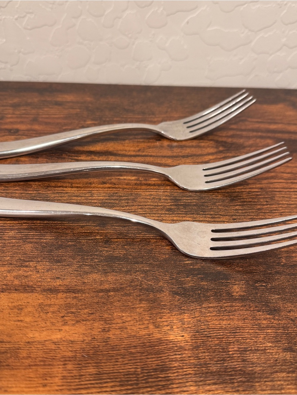 Mikasa Addison Forged Stainless Steel Dinner Forks Set of 3 Modern